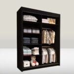 VISION Wardrobe - Modern Sliding Door Wardrobe With Hanging Rail For Bedroom by ZIUSA - Image 4