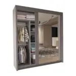 CHICAGO Wardrobe - Modern Sliding Door Wardrobe With Hanging Rail For Bedroom by ZIUSA - Image 26