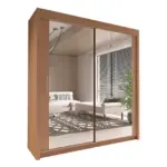 CHICAGO Wardrobe - Modern Sliding Door Wardrobe With Hanging Rail For Bedroom by ZIUSA - Image 5