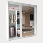 CHICAGO Wardrobe - Modern Sliding Door Wardrobe With Hanging Rail For Bedroom by ZIUSA - Image 12