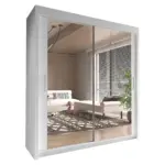 CHICAGO Wardrobe - Modern Sliding Door Wardrobe With Hanging Rail For Bedroom by ZIUSA - Image 11