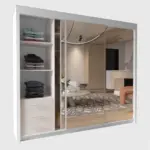 CHICAGO Wardrobe - Modern Sliding Door Wardrobe With Hanging Rail For Bedroom by ZIUSA - Image 9