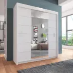 LISBON Wardrobe - Modern Sliding Door Wardrobe With Hanging Rail For Bedroom by ZIUSA - Image 3