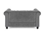 CHESTERFIELD SOFA-3+2 Seater Grey Colour - ZIUSA - Image 3
