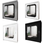 Wardrobe - Modern Sliding Door Wardrobe With Hanging Rail For Bedroom - MARICA - Image 2