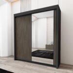 ROYAL Wardrobe - Modern Sliding Door Wardrobe With Hanging Rail For Bedroom by ZIUSA - Image 2