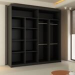 WINNIPEG Wardrobe - Modern Sliding Door Wardrobe With Hanging Rail For Bedroom by ZIUSA - Image 6
