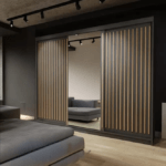 BERG Wardrobe - Modern Sliding Door Wardrobe With Hanging Rail For Bedroom by ZIUSA - Image 7