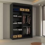 WINNIPEG Wardrobe - Modern Sliding Door Wardrobe With Hanging Rail For Bedroom by ZIUSA - Image 4