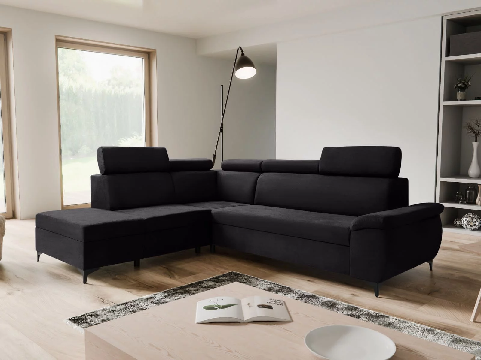 ARTIC SOFA - Corner Sofa Bed with Storage U Shape Multi Colours Left/Right Corner by ZIUSA - Image 3