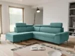 ARTIC SOFA - Corner Sofa Bed with Storage U Shape Multi Colours Left/Right Corner by ZIUSA - Image 4