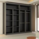 WINNIPEG Wardrobe - Modern Sliding Door Wardrobe With Hanging Rail For Bedroom by ZIUSA - Image 11