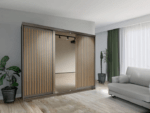 BERG Wardrobe - Modern Sliding Door Wardrobe With Hanging Rail For Bedroom by ZIUSA - Image 11