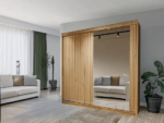BERG Wardrobe - Modern Sliding Door Wardrobe With Hanging Rail For Bedroom by ZIUSA - Image 13
