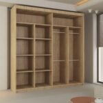 WINNIPEG Wardrobe - Modern Sliding Door Wardrobe With Hanging Rail For Bedroom by ZIUSA - Image 16