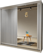 BERG Wardrobe - Modern Sliding Door Wardrobe With Hanging Rail For Bedroom by ZIUSA - Image 16