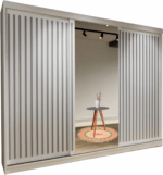 BERG Wardrobe - Modern Sliding Door Wardrobe With Hanging Rail For Bedroom by ZIUSA - Image 18