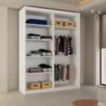 WINNIPEG Wardrobe - Modern Sliding Door Wardrobe With Hanging Rail For Bedroom by ZIUSA - Image 19